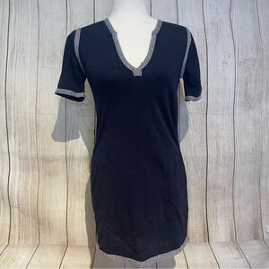 JCREW blue dress Size XXS preppy nautical summer beach Preowned